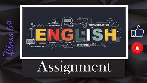Class 9 4th week new  assignment solve  English ||English new assighnment 4th week||#class_9_english