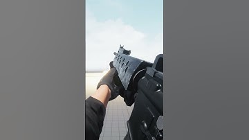 Unreal Engine 5 - M16 grenadier reload and inspect animations - COD MW 3 inspired -  #shorts