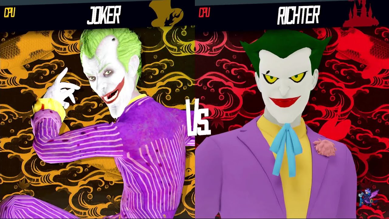 Joker Vs Joker - Super Smash Bros Mods - YouTube