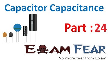 Physics Capacitor & Capacitance part 24 (Numericals) CBSE class 12