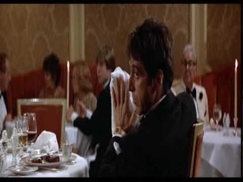 SCARFACE Scena del ristorante