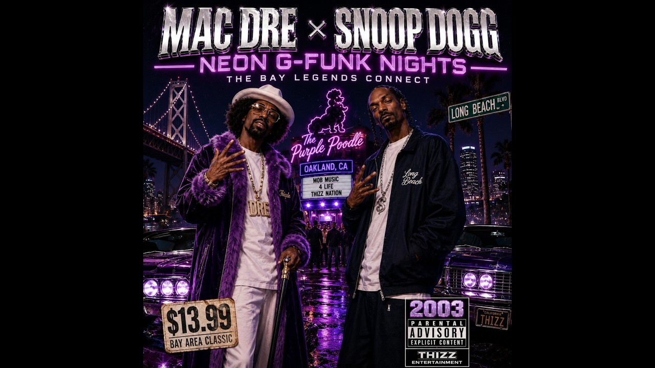 THA D.R.E. STILL CREEPIN'　g-rap g-funk Mac Dre × Snoop Dogg – Tha West Coast Shiznit (1993) | Legendary G