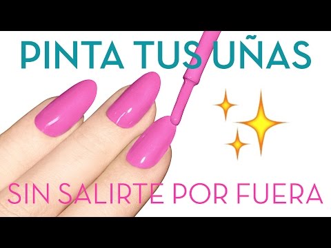 TRUCO: CÓMO PINTARSE LAS UÑAS SIN SALIRSE POR FUERA