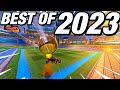 Rocket league best of 2023 insanity  best goals crazy plays best freestyles