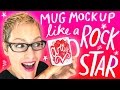 How To Mockup A Mug In Photoshop Tutorial - Kathy Weller Art -Photoshop Warp Tool For Product Mocks