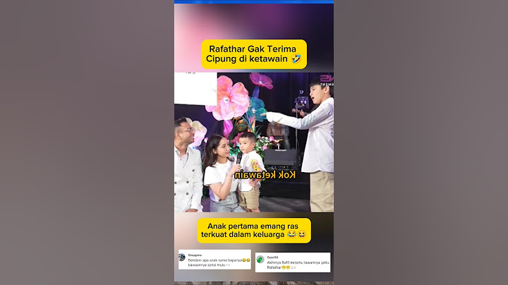 Rafathar Gak Terima Cipung di ketawain Sama papanya 🤣 #rafathar #rayanza #raffiahmad #nagitaslavina