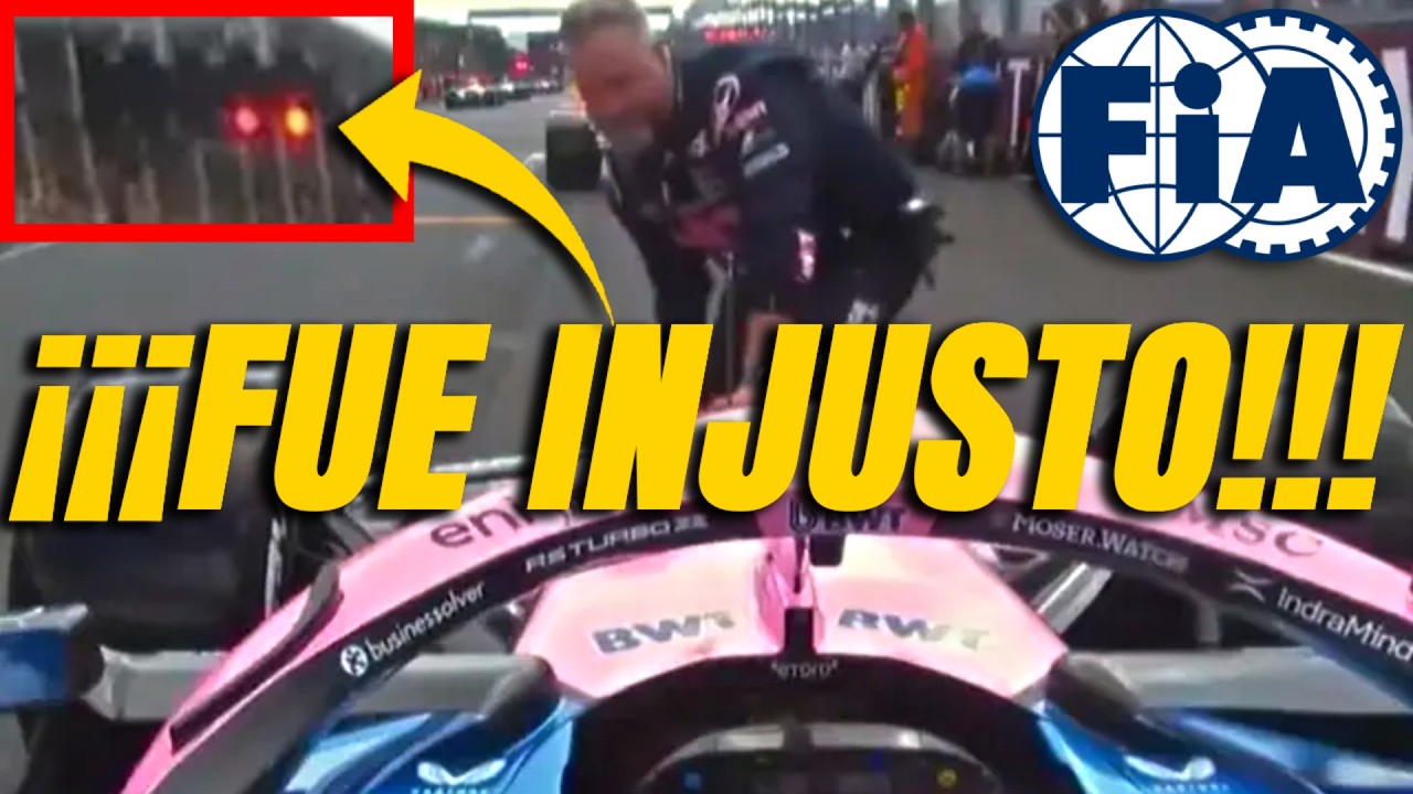 ¡¡ESCÁNDALO!! EL MECÁNICO DE COLAPINTO ¡¡AÚN PODÍA!! TOCAR EL COCHE (STOP AND GO INJUSTO DE LA FIA)