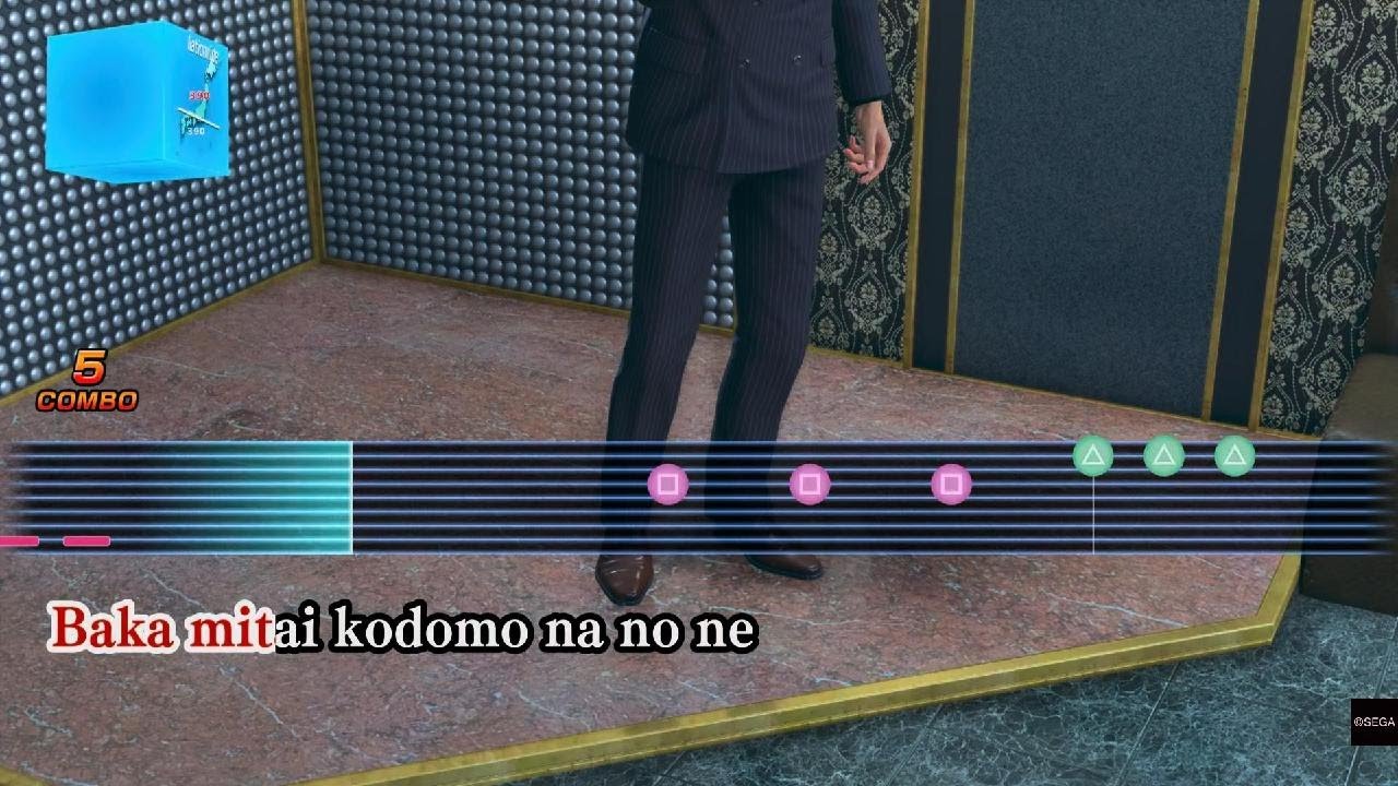 Yakuza Kiwami 3 & Dark Ties|Baka Mitai With Mine. First Try! Perfect Score!