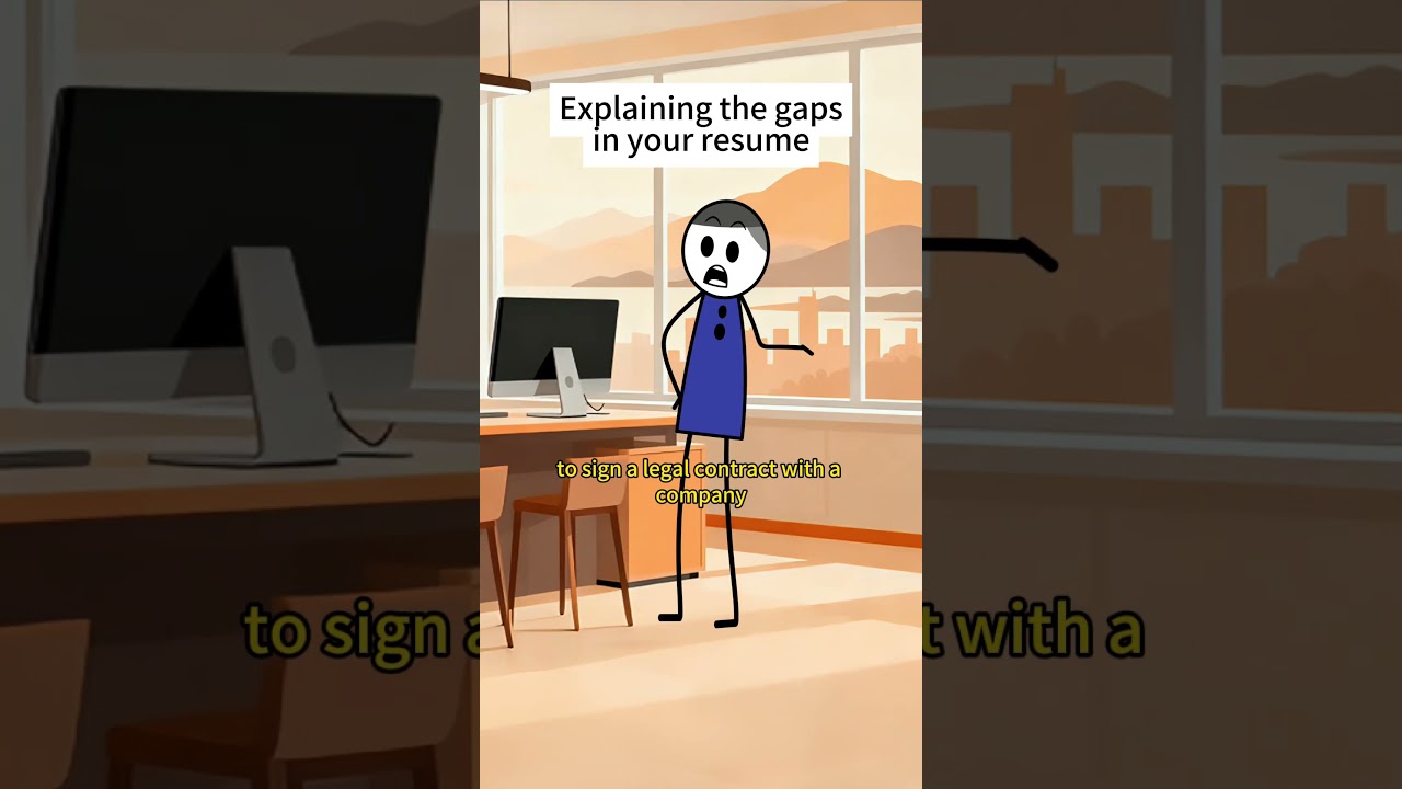 Explaining the gaps in your resume 
