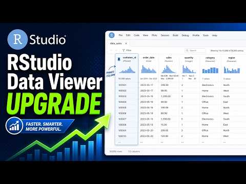 RStudio Updated with Smarter Data Exploration - No Code!