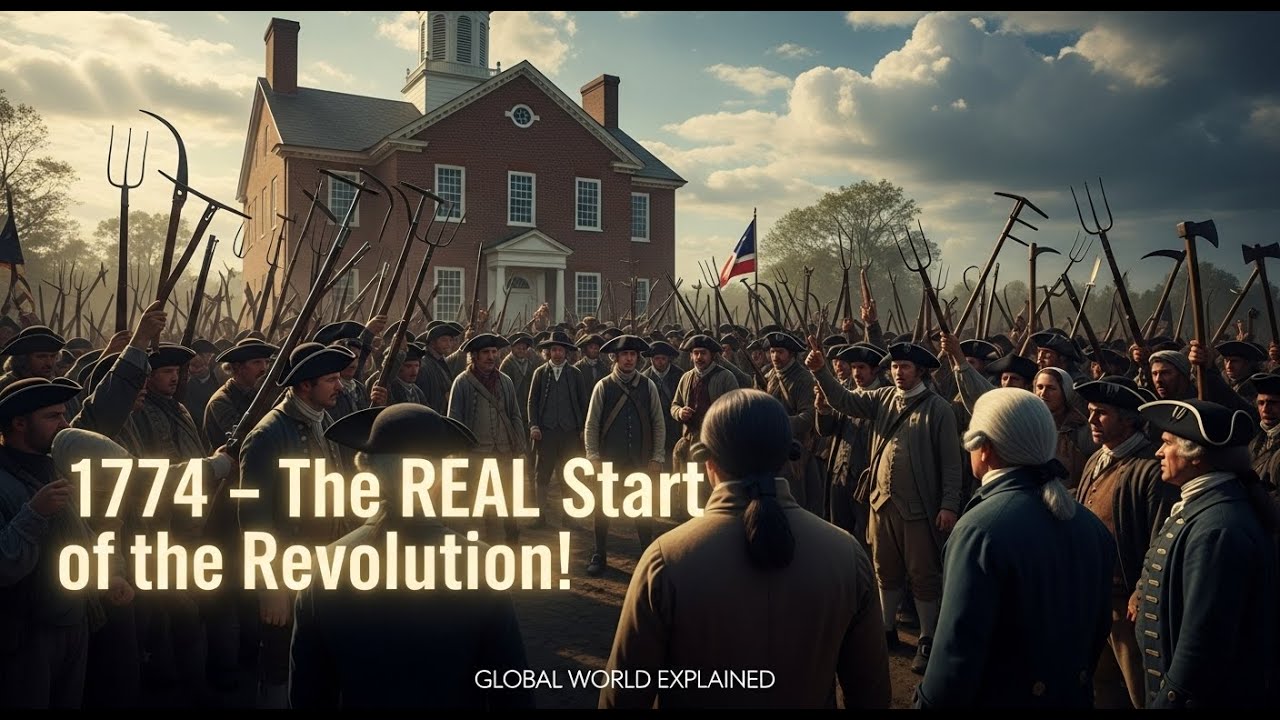 1774 Worcester Revolt | The REAL Start of the American Revolution | Global World Explained