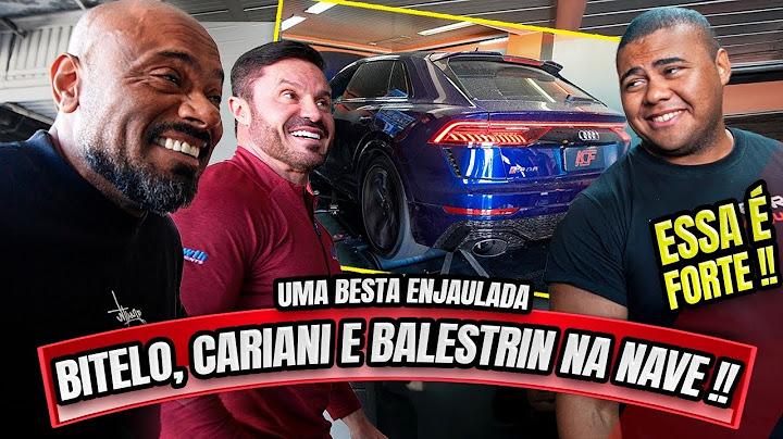 BALESTRIN, CARIANI E BITELO - LEVARAM A RSQ8 PARA ENVENENAR !!!