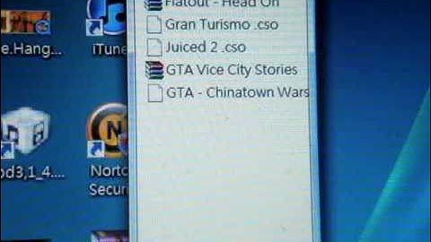 How to Create an ISO folder on your PSP