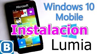 Como Instalar Windows 10 Mobile Lumia, Blu, Mcj