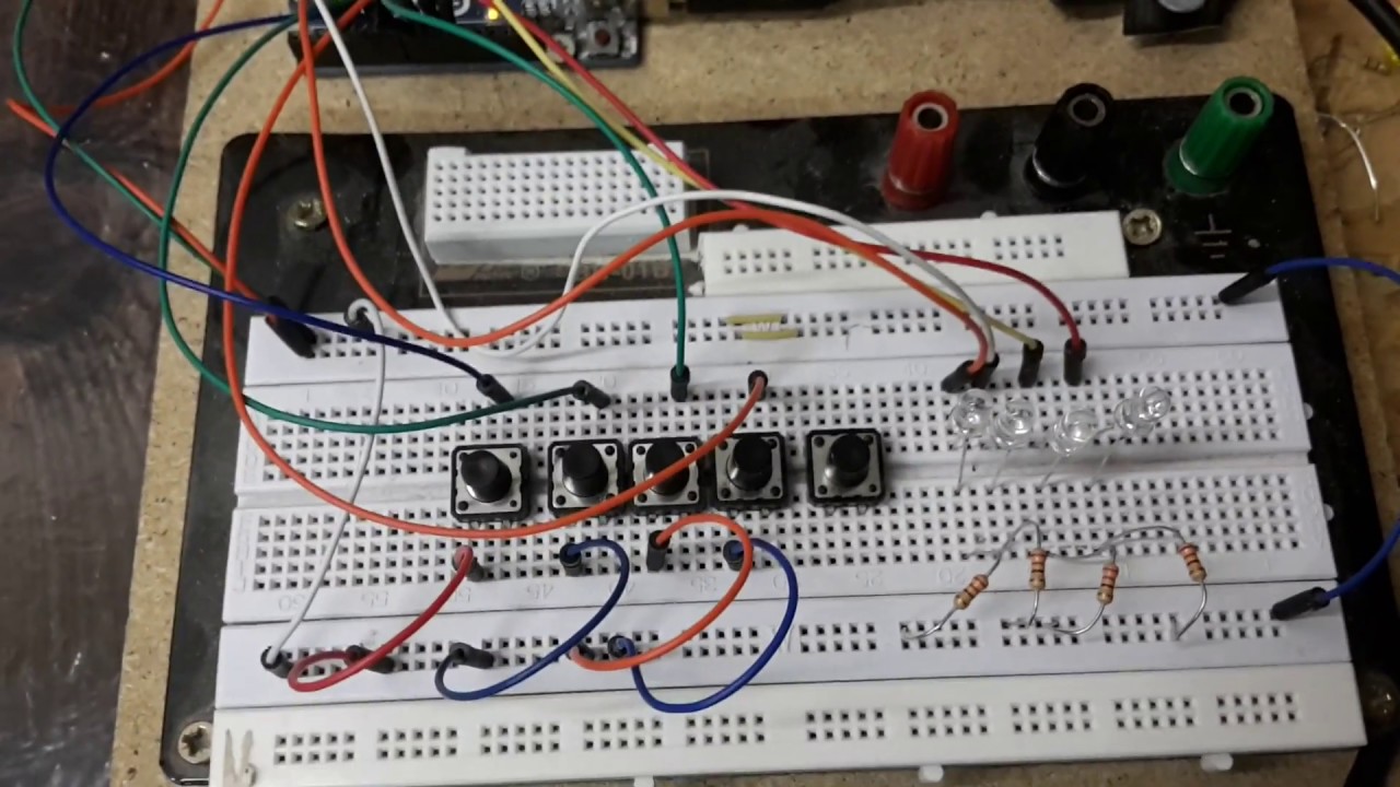 Ardublock mehrere LED mit Tastern steuern. - YouTube