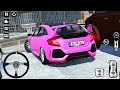 New Parking Simulator 2026 - Civic RS Car Crazy Parking Skills 😎 - Car Game Android Gameplay