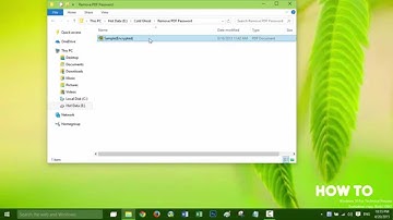 Remove PDF password using Wondershare PDF Password Remover