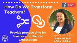 How Do We Transform Teachers? Higher Education