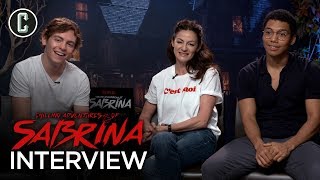 Chilling Adventures of Sabrina Cast Interview: Ross Lynch, Michelle Gomez, Chance Perdomo