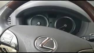 Восстановление ключа зажигания | Lexus ES 350 2003 года выпуска