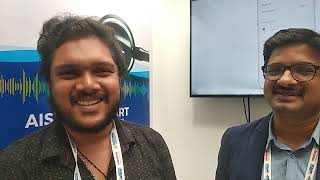 AI Stethoscope. INDIA MEDICAL DEVICES 2022.,Dr(Maj)Satish & Antony in  Talk with Sanjay Agrawal