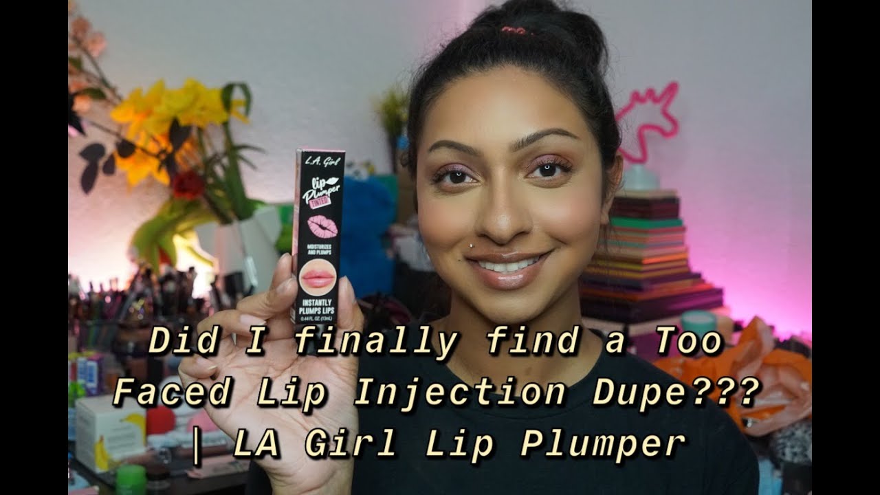 LA Lip Plumper | Too Faced Lip Injections Dupe??? | Nalanie