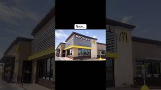 McDonald’s now Vs. 1955😳 #shorts