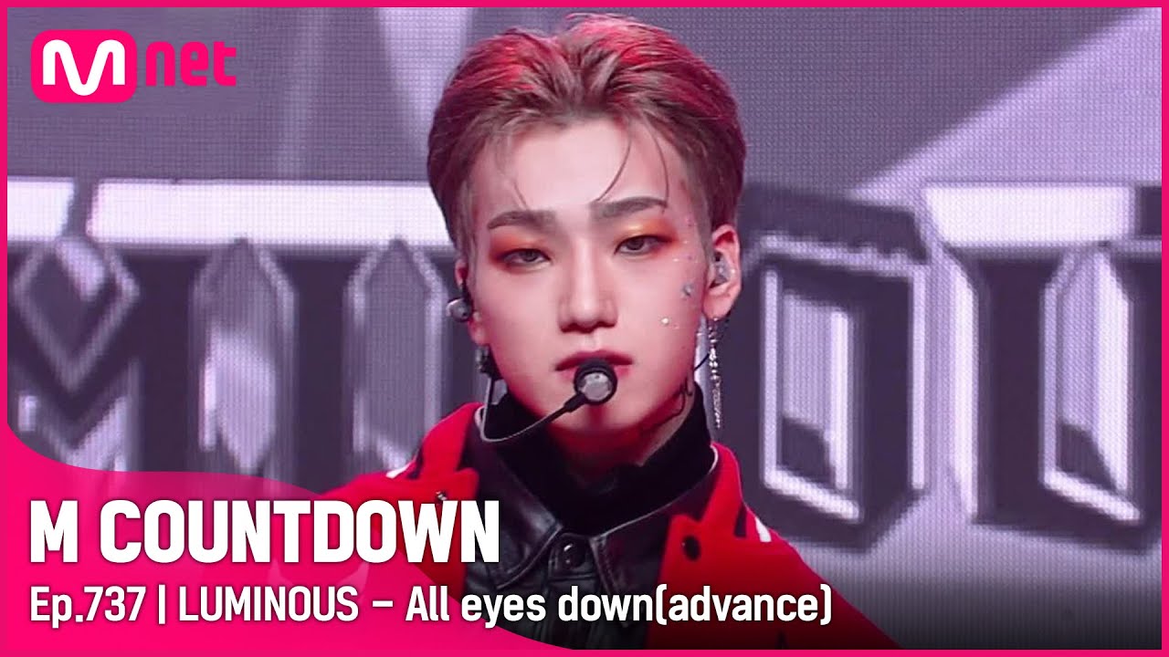 [LUMINOUS - All eyes down(advance)] KPOP TV Show | #엠카운트다운 EP.737 | Mnet 220127 방송