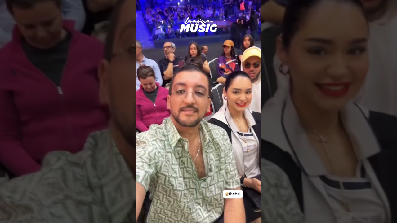 Kouz1 and RYM at The BAL match with Amine Le Blanc