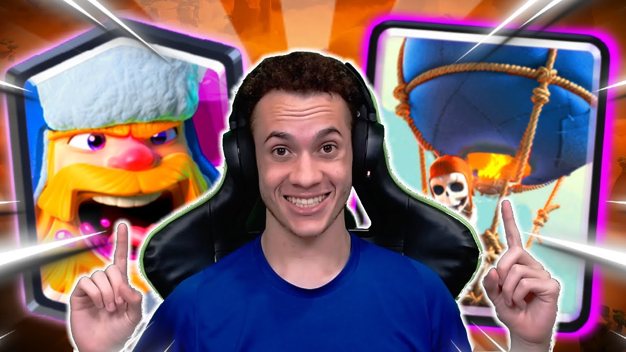 This Lumberjack Balloon Deck Makes Clash Royale SUPER FUN!! | Season 23