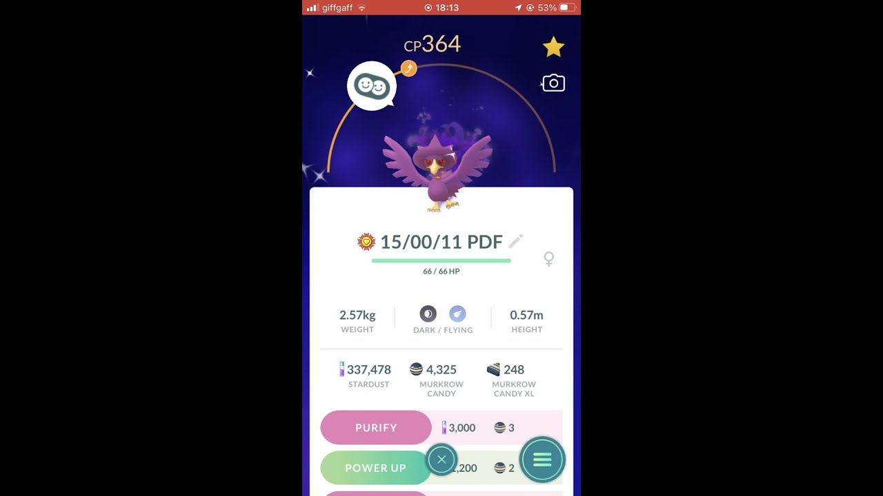 Can Murkrow be Shiny in Pokemon GO?