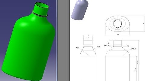 Surface model exercise in Catia V5 Surface modeling