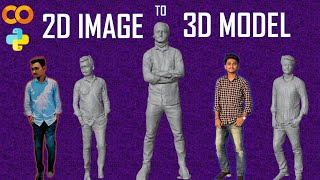 Turn 2D Images into 3D Objects | Pytorch, Python , Blender | KNOWLEDGE DOCTOR |