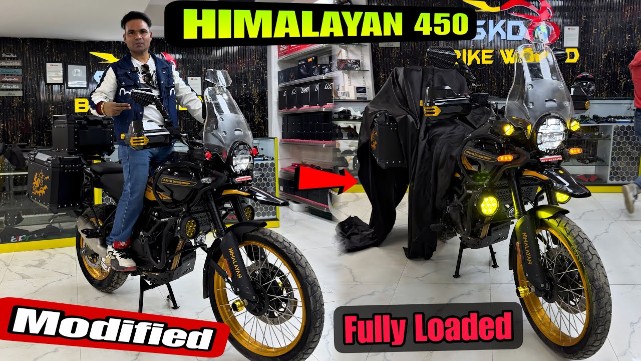 Himalayan 450 Modified | bike modified | Himalayan 450 Modification – Skd bike world 