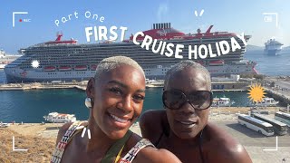 OMG My First Cruise Holiday | vlog | Greek islands| Part 1