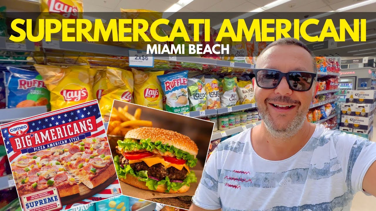 cosa vendono nei SUPERMERCATI AMERICANI 🇺🇸 MIAMI da non crederci - Ep. 03