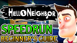 Hello Neighbor FULL GAME Speedrun (Beginner's Guide) screenshot 4