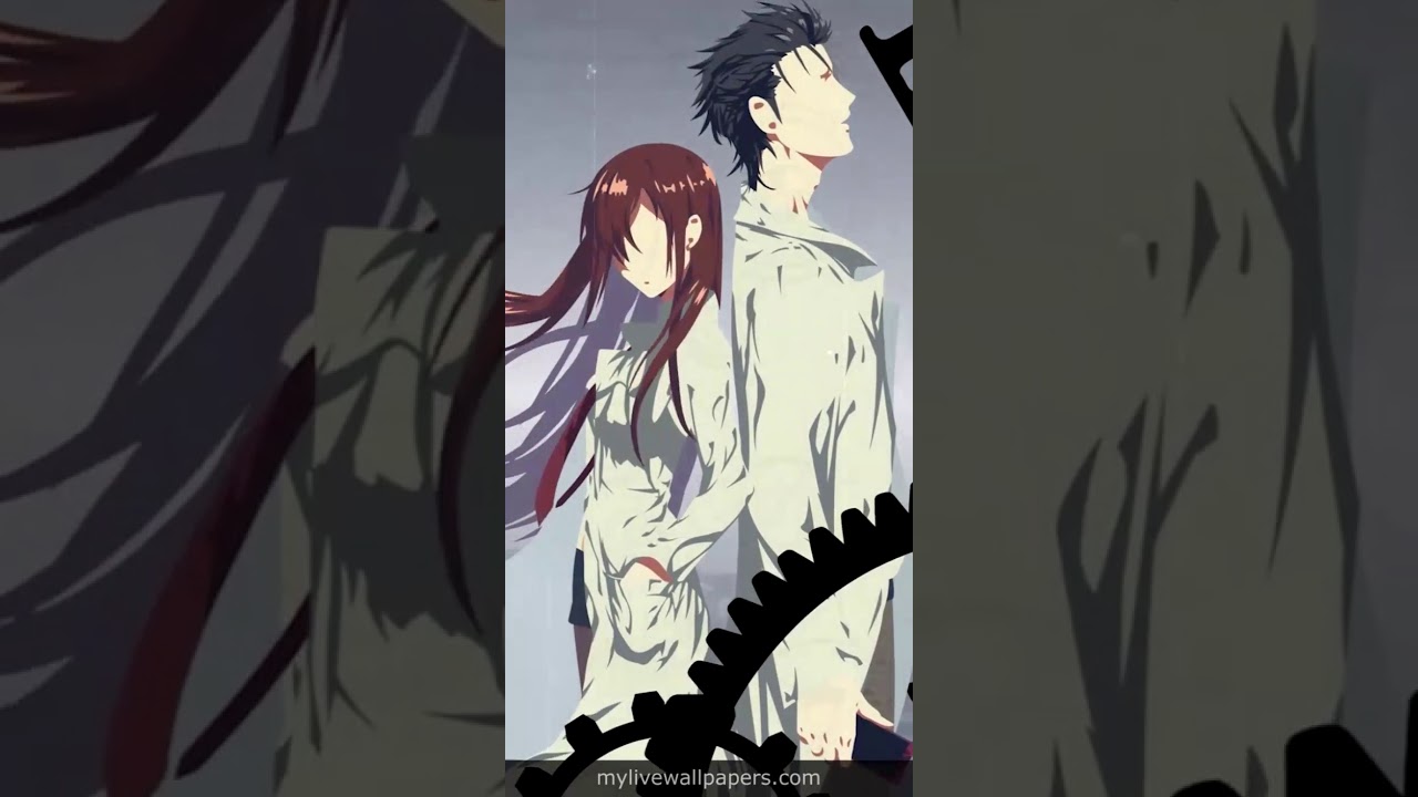 SteinsGate Divergence Meter wallpaper for Android with changing number   ranime