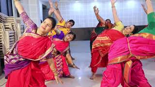 Group Yoga Dance In Saree Yoga Dance Nritya