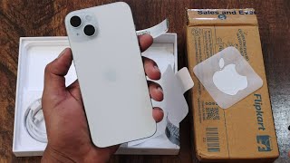 iPhone 15 plus 128 gb blue colour 5g smartphone unboxing video