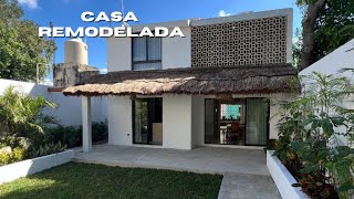 Increíble CASA REMODELADA en el CENTRO DE MÉRIDA YUCATÁN ¡Se entrega AMUEBLADA!