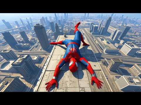 GTA 5 Spiderman Insane & Funny Ragdoll Moments #5