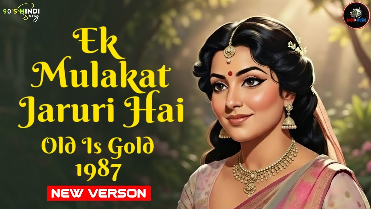 Ek Mulakat jaruri Hai Sanam Lyrical video | New Version | Evergreen Love Song | Old Is Gold.
