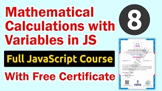 Famous Mathematical Calculations with Variables in JavaScript Profile