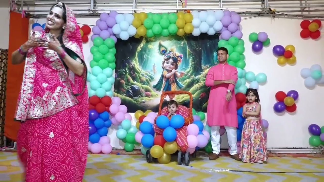 Family dance on kiann's 1st birthday #cutebaby #parents # celebration on 22 Oct 2025