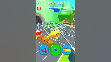 Shape Shifting Funny Race Gameplay - New Level 385 - Android GamePlay