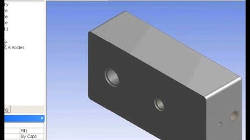 ANSYS Design Modeler Extracting The Fluid Volume