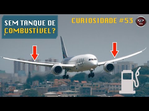 Vídeo: Onde estão os tanques de combustível nos aviões?