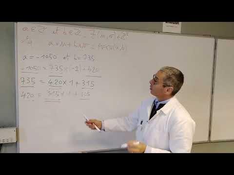 Coefficients Bézout-PGCD-Matrices - YouTube