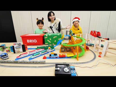 鉄道クリスマスおもちゃをいろいろ遊んでみた 2025